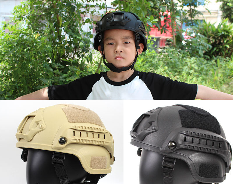 Camp d'été des jeunes casques tactiques