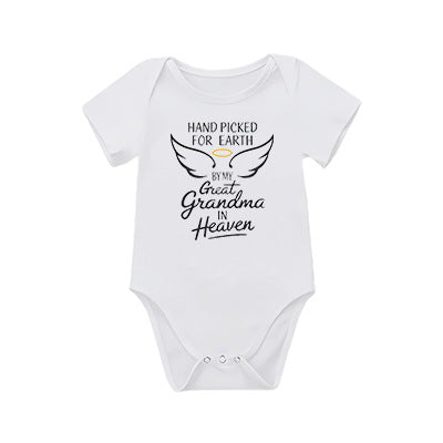 Baby Summer Short Sleeve Romper Bodysuit