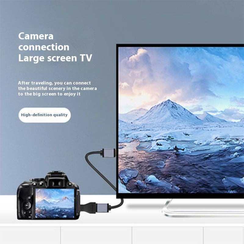 Mini adaptateur de projection de câble haute définition HDMI
