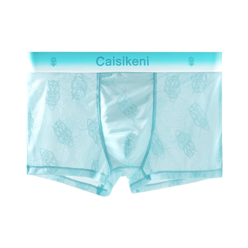 Summer Ice Silk Boxers ultra-mince respirant Mesh