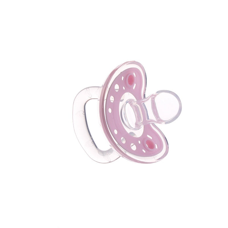 Baby Products Full Silica Gel Pacifier Deux couleurs Liquide Silicone Sommeil Confort Baby Pacifi