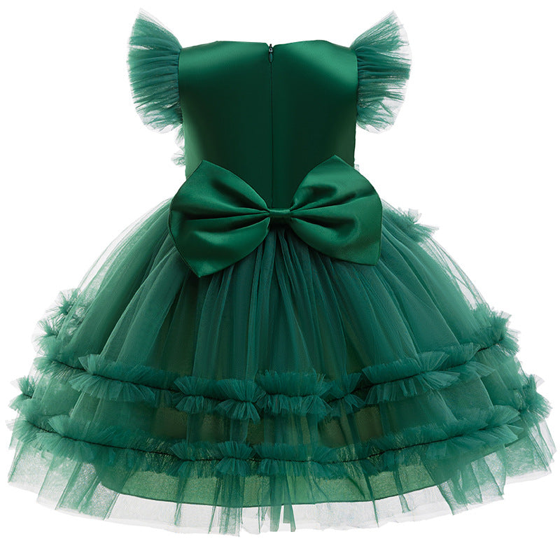 Fête de Noël Princesse Robe Bow