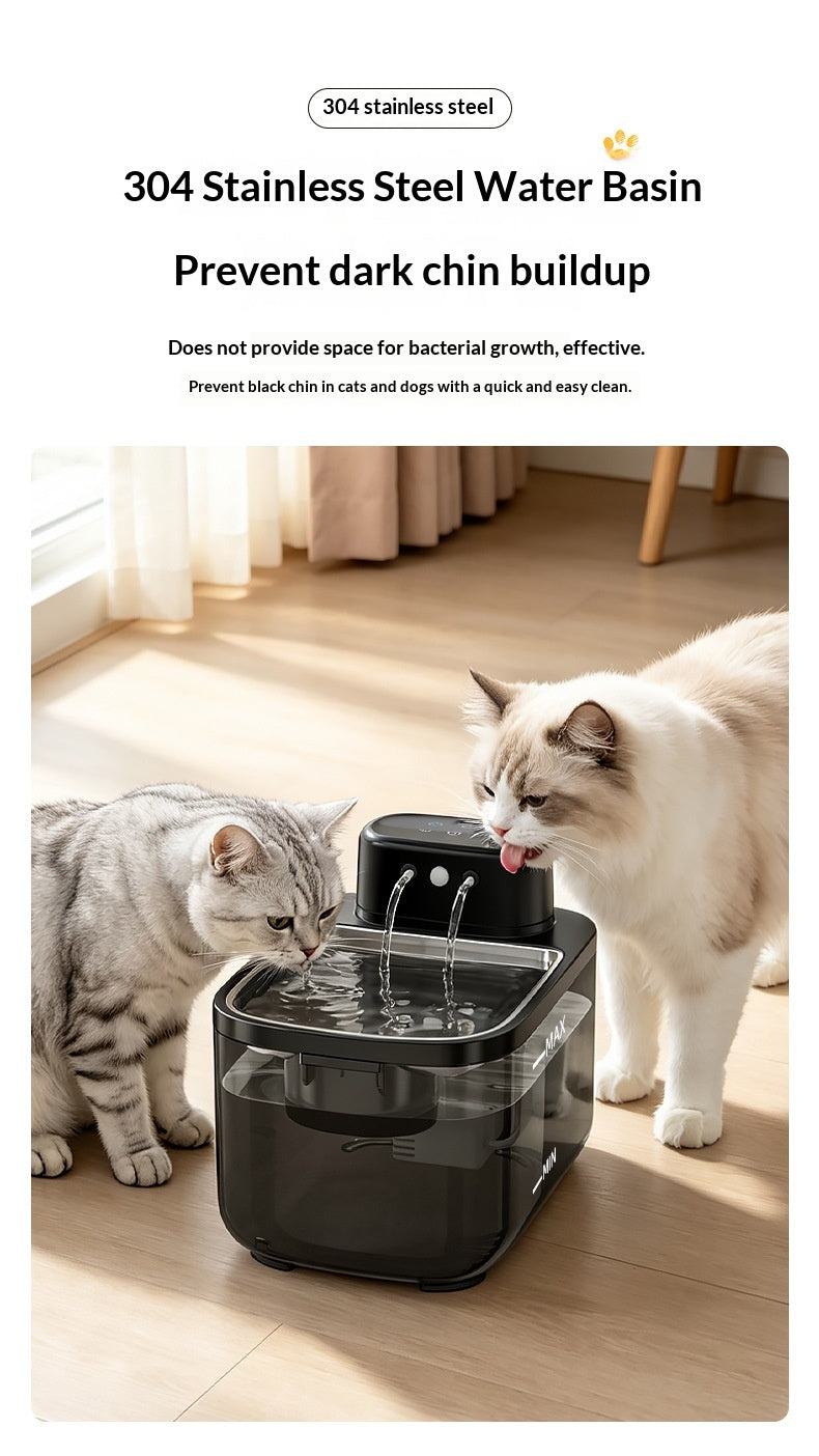 Smart Sensor sans fil Fontaine d'eau pour animaux