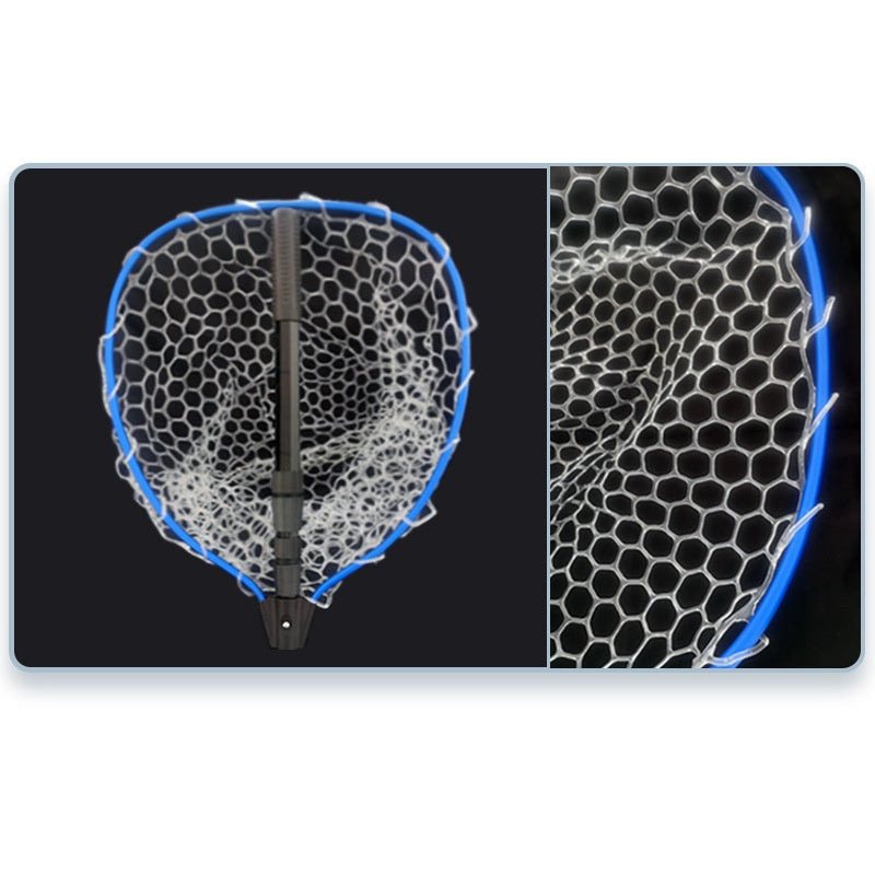 Luyada Dip Net alliage d'aluminium Rod télescopique multi-section