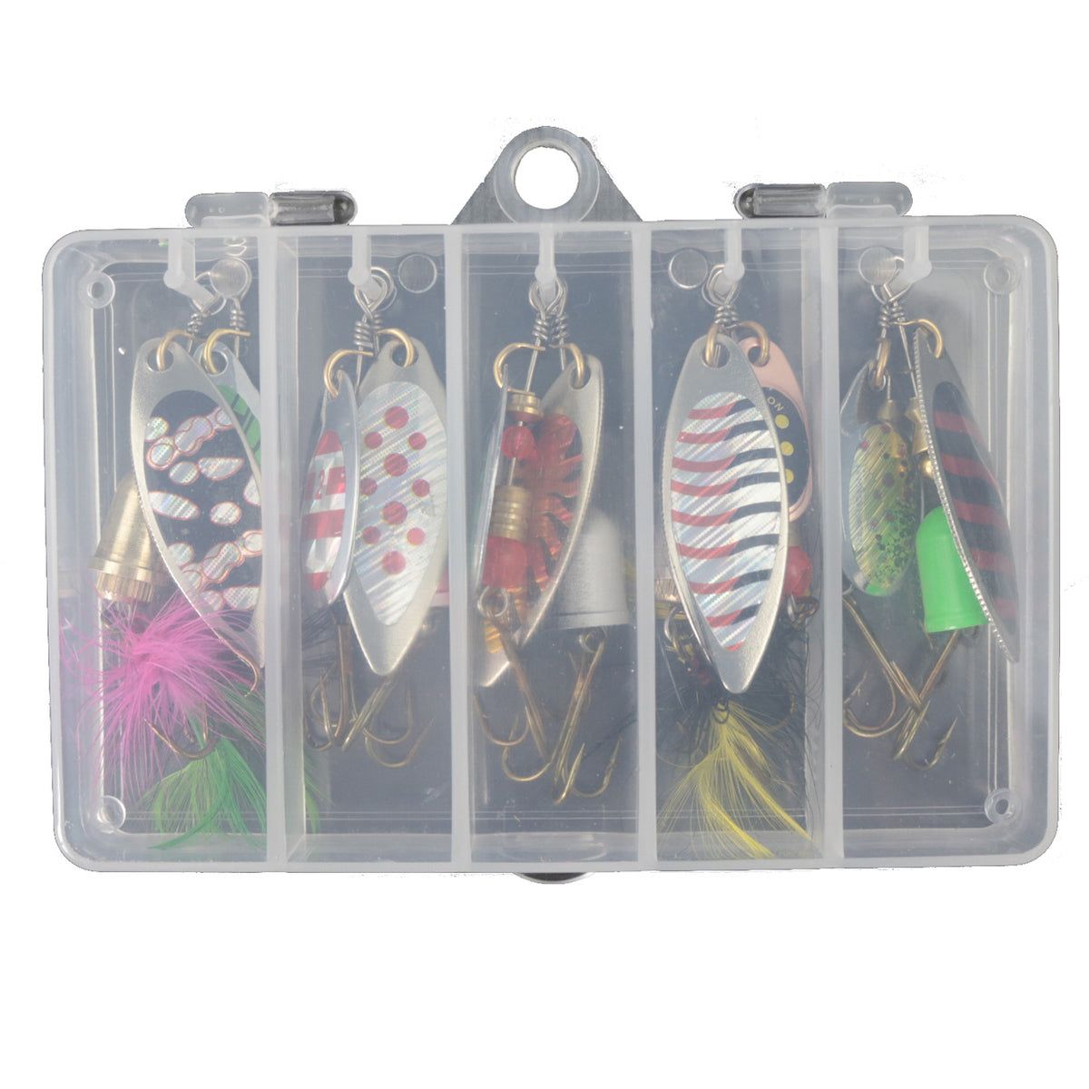 10 Rotary Sequin Lures Luya set