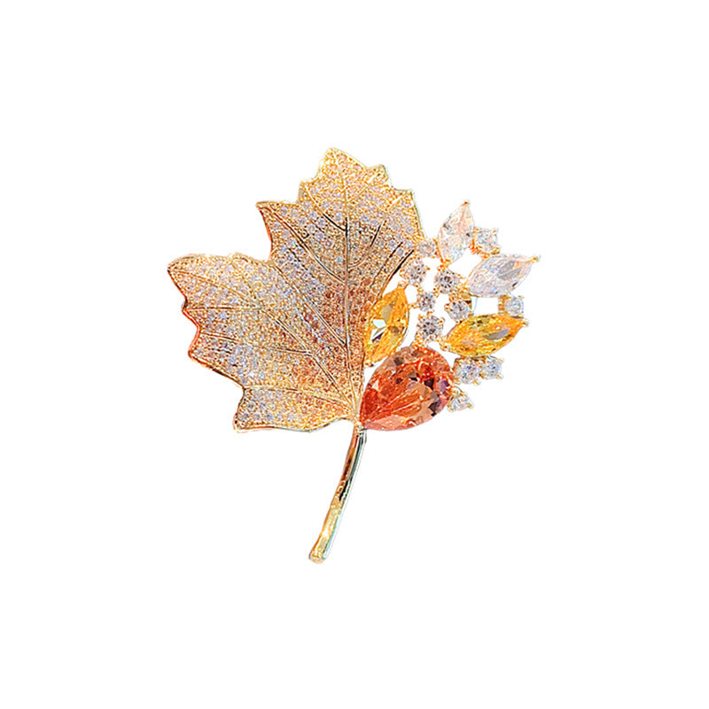 Broch de cristal haut de gamme Vintage Hollow-out