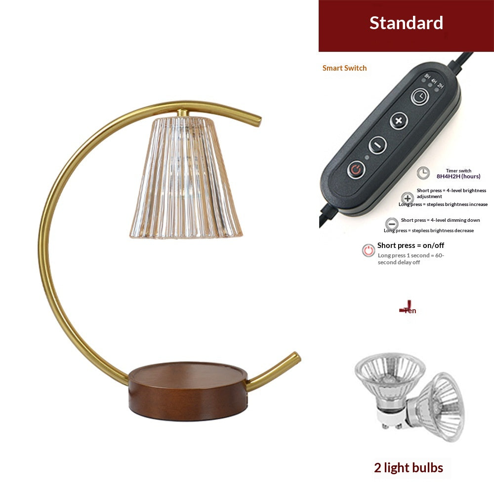 Lampe de fusion de cire de lit retro portable pour usage domestique