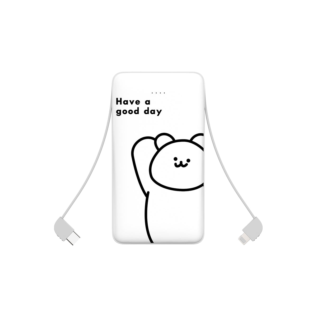 Creative Cute Bear 3-in-1 Standalone Portable Power Bank