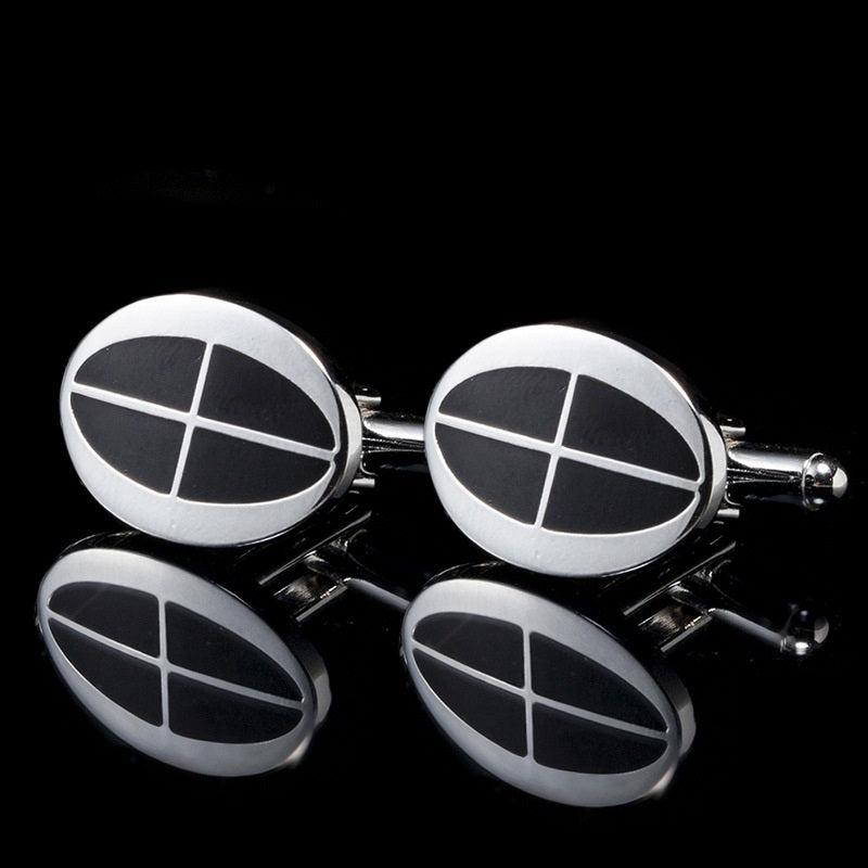 Cufflinks hommes carrés Spot simple Cuff Boutons français