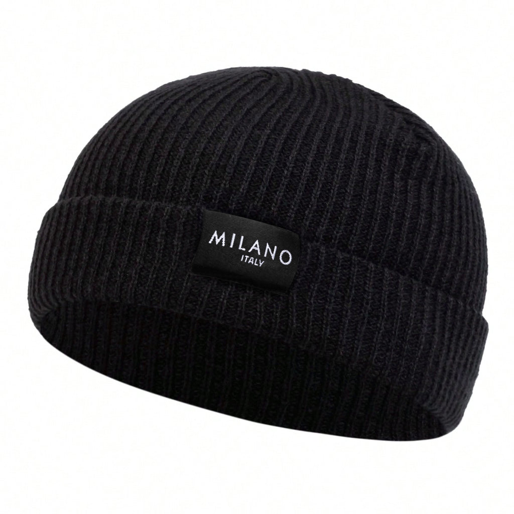 Bonnet en tricot de marque tendance pour les grandes têtes