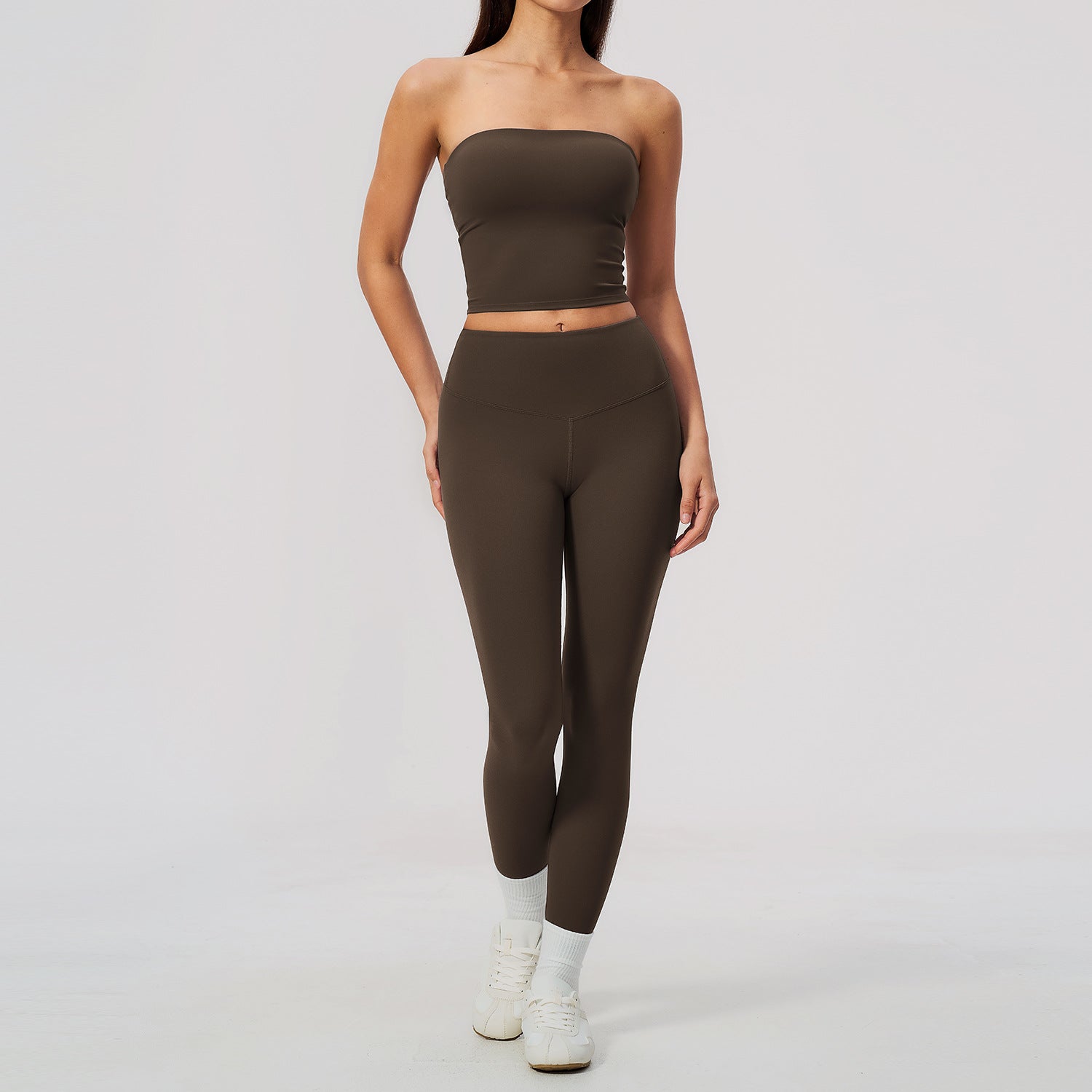 Ensemble de costumes de yoga sans bracelet de sport