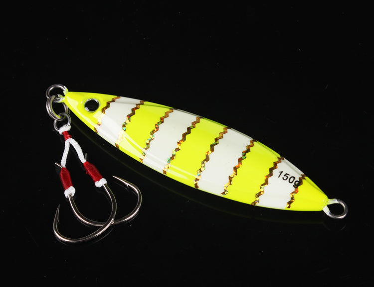 Lead laser lumineux avec double crochet à bascule lente