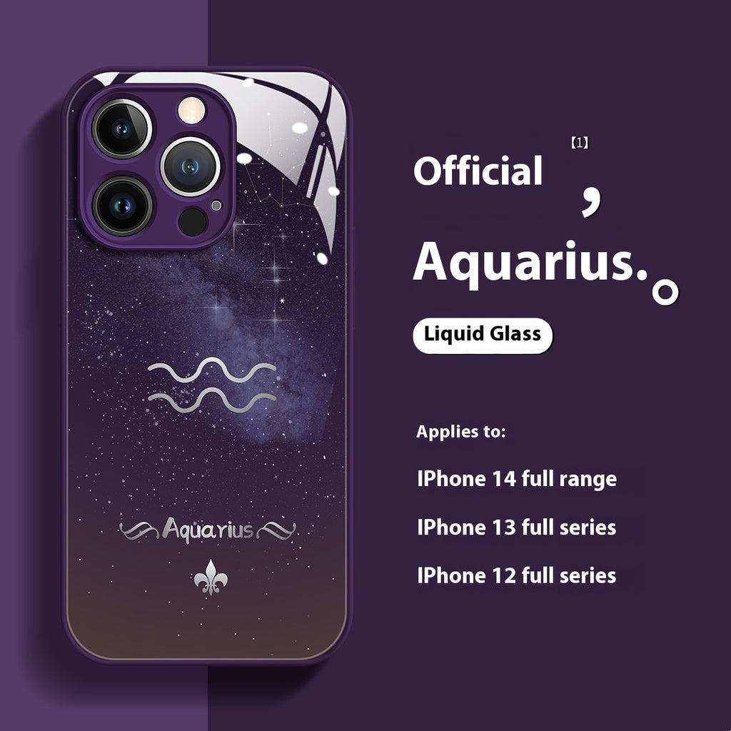 Constellation Symbole boîtier de téléphone verre liquide