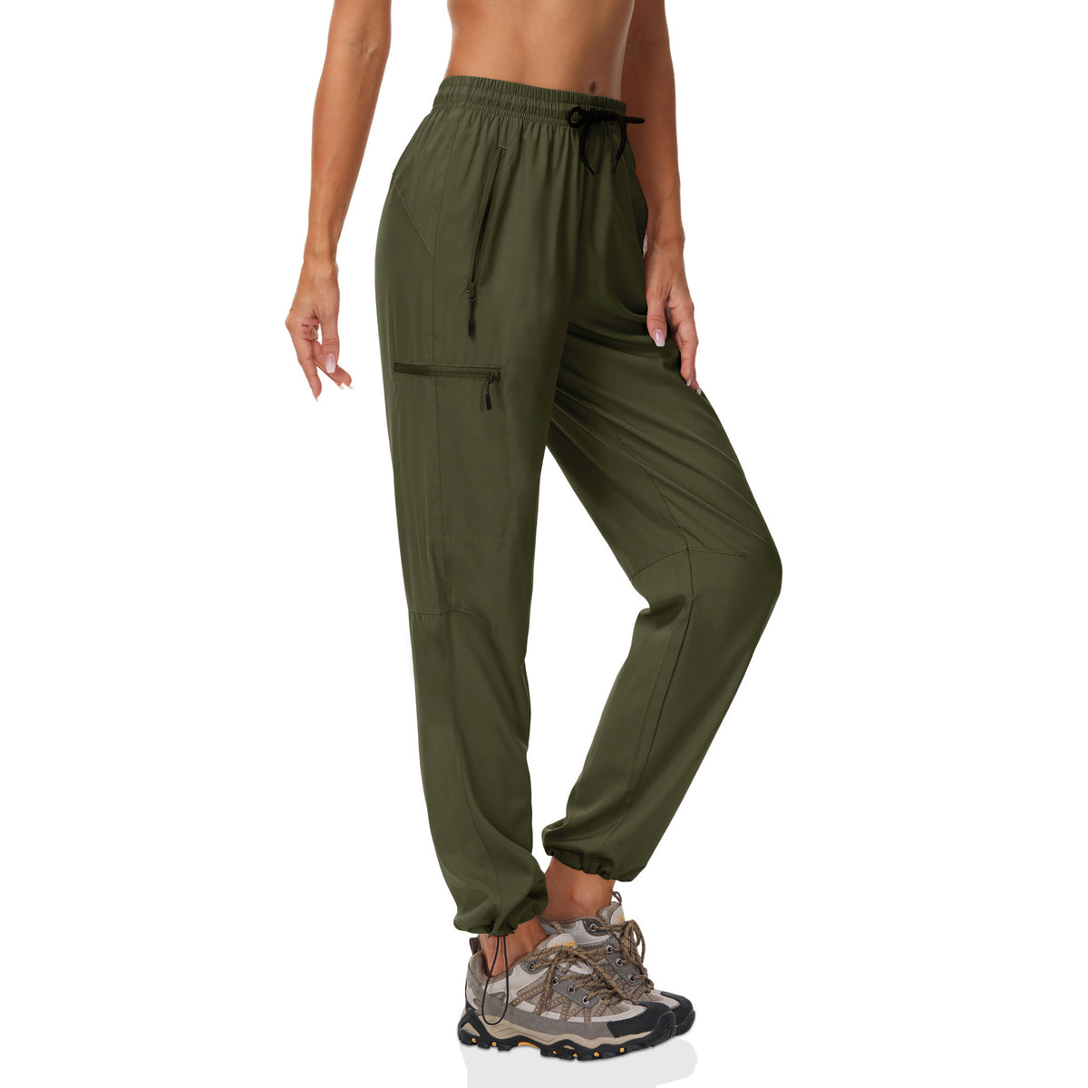 Pantalons à séchage rapide Pantalons pour femmes Été mince Sports Randonnée en plein air Alpinisme Protection solaire