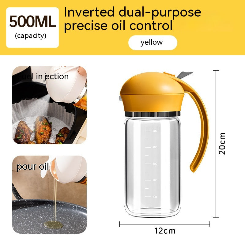 Vaporisateur de distributeur d'huile et Verser huile double usage