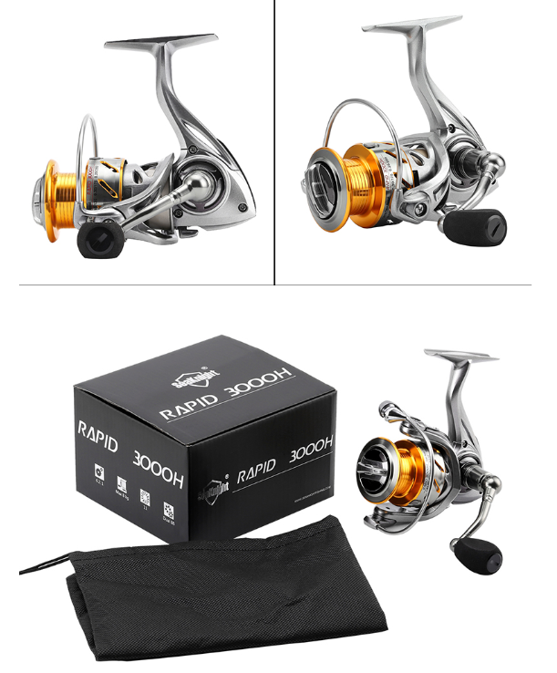 Sea Knight SeaKnight Luya Bobine de pêche plein métal