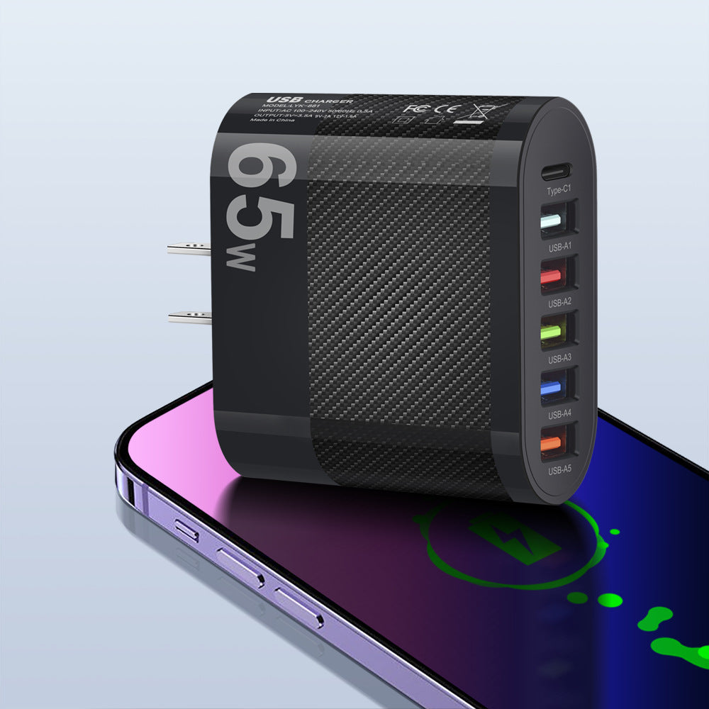 Type-c Prise de recharge multi-interface pour téléphone portable