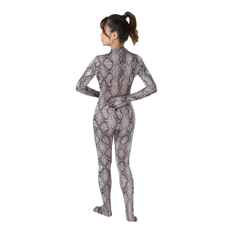 Hongbo Python Vert Bodysuit Halloween