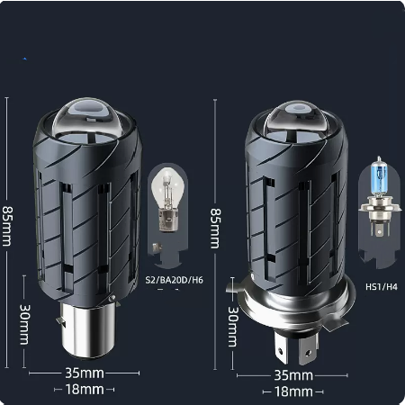Accessoires de conversion de phares de lentilles LED