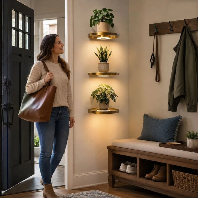 Support d'usine flottante de lumière LED