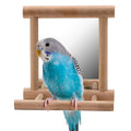 Porte-oiseau avec miroir
