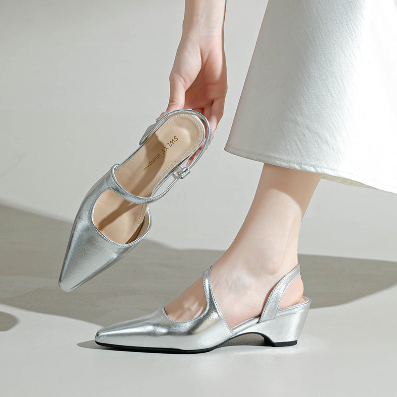 Block Heel Mary Jane Sandals pour femmes