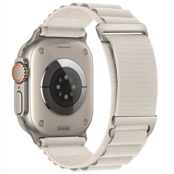 Bracelet de montre avec deux sections de la boucle de nylon haute montagne