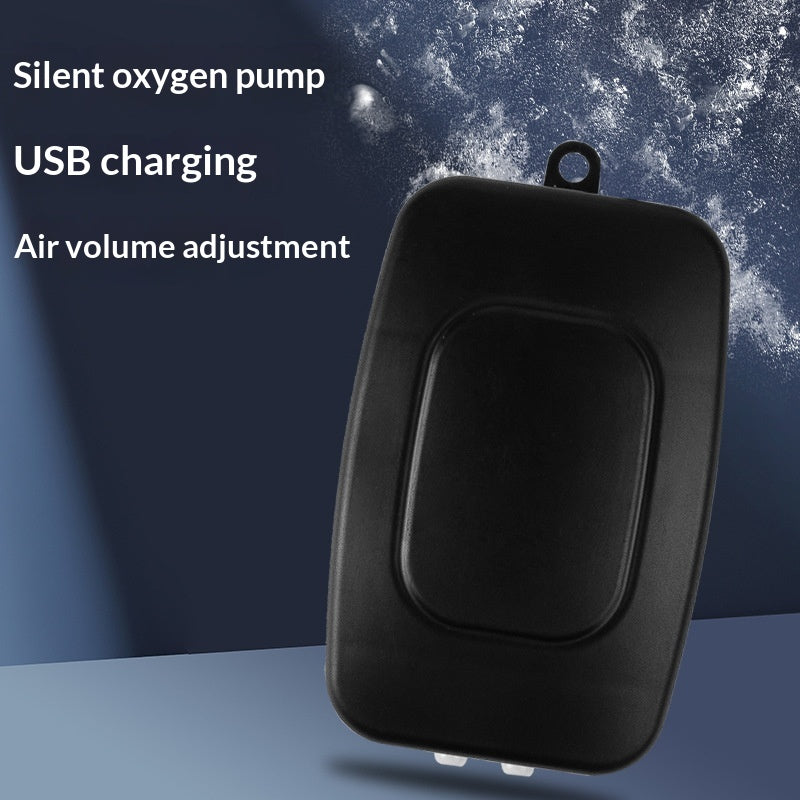 Petit, portable, silencieux Mini réservoir de poisson Oxygénateur