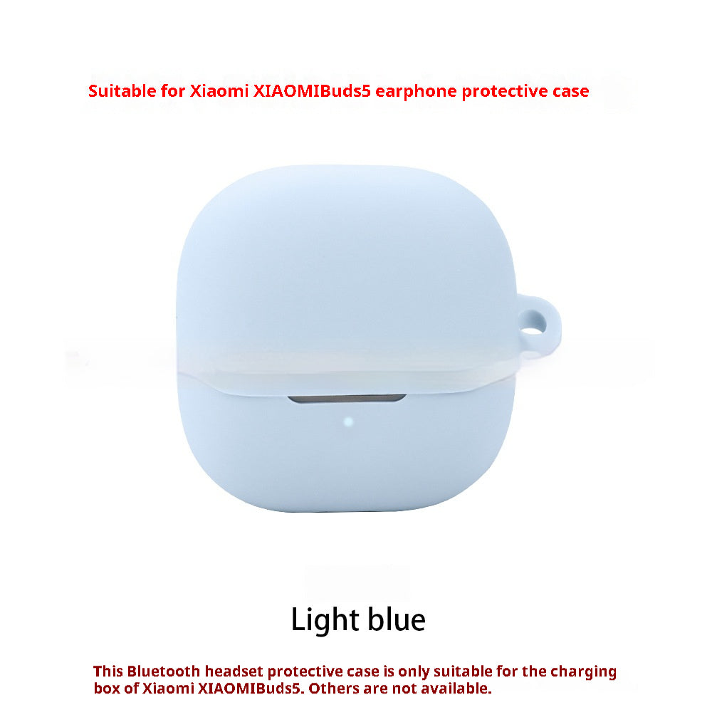 Boîtier de protection en silicone souple pour casque Bluetooth