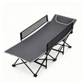 Lit de camping sans assemblage gris Portable pour tout-petit