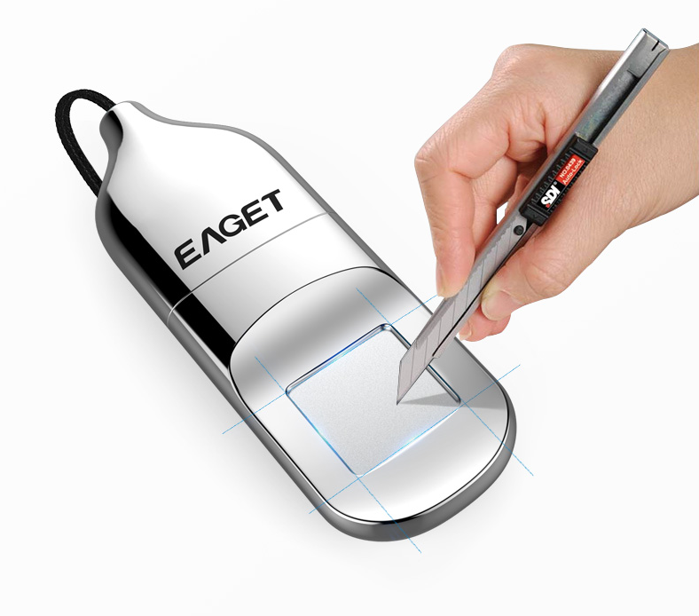 Chiffrement des empreintes digitales U disque