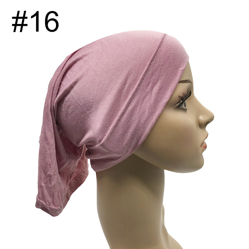 Chapeau tubulaire modulaire de base en couleur unie