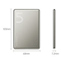 Ultra-Thin 5000mAh Magnetic Wireless Power Bank