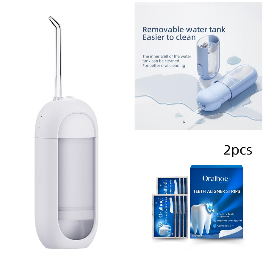 Robinet d'eau dentaire électrique portable avec réservoir d'eau rétractable