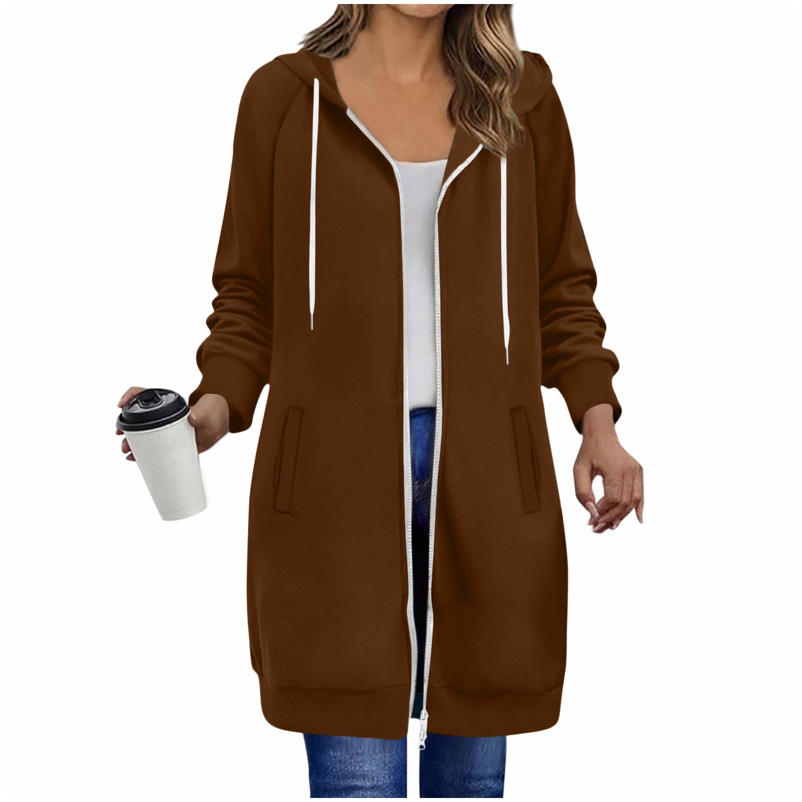 Chemise à capuche femme Veste casual