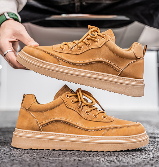 Sneakers de plate-forme respirant pour hommes