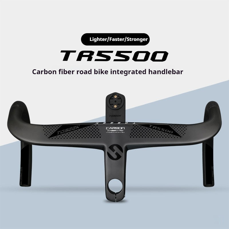 Poignée de vélo haut de gamme intégrée Carbon Fiber Road