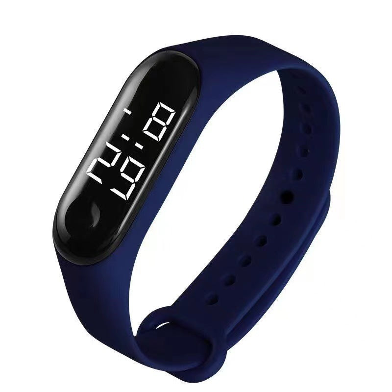 LED Sports Enfants Natation Waterproof Touch Montre électronique