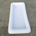 Réservoir à glace rectangulaire en PVC