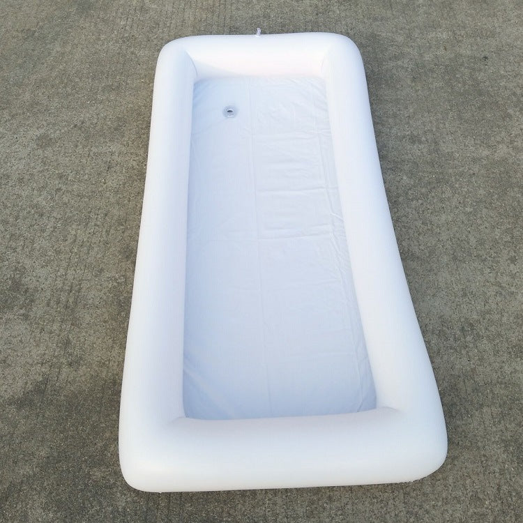 Réservoir à glace rectangulaire en PVC