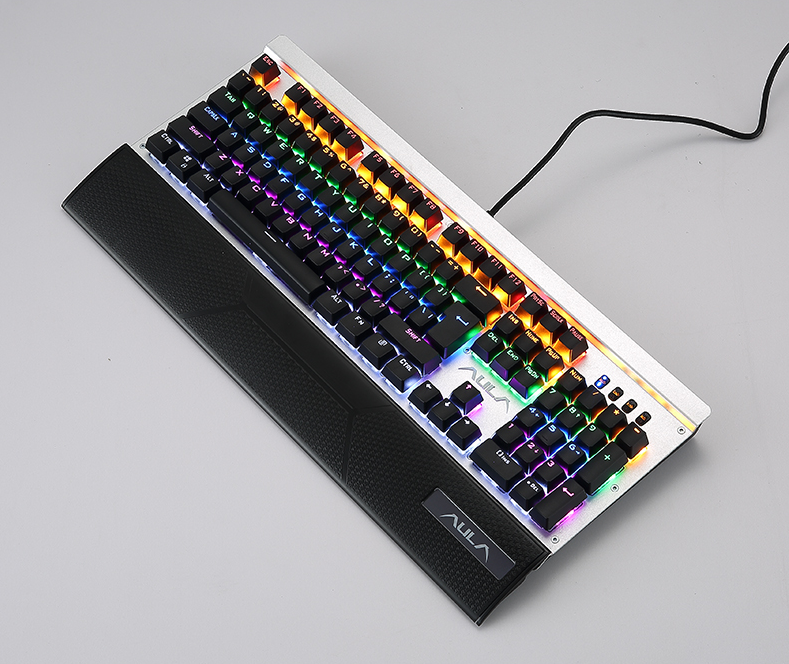 Tarantula défenseur jeu mécanique clavier éblouissement RGB rétroéclairage macro ordinateur de programmation