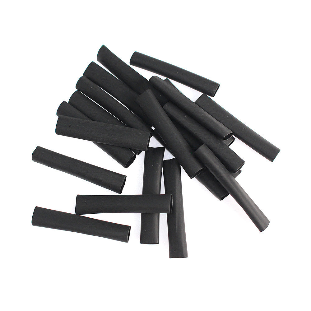 2 fois Black Heat Shrink Tube Kit D Flame Retardant Waterproof Cable Shrinkable