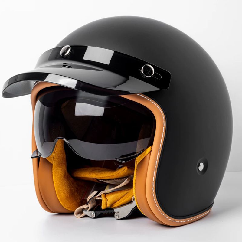 Casque de moto Casque de moto homme et femme voiture électrique Gants intégrés