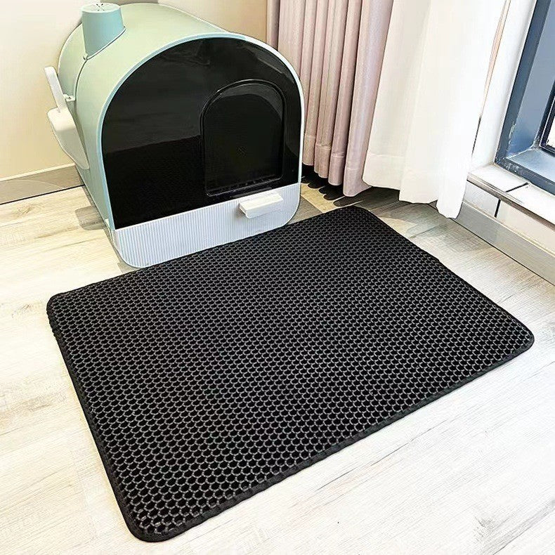 Double Layer EVA Cat Litter Mat Pet Pad