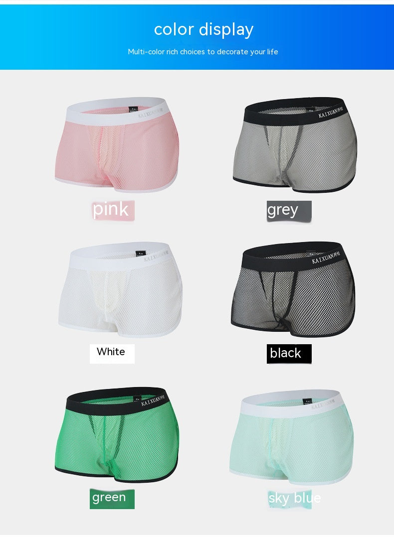 Pantalon de sport à faible taille en nylon pour hommes