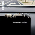Dormir Cat Cure Décoration de voiture Femme