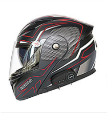 Casque de moto Bluetooth avec FM