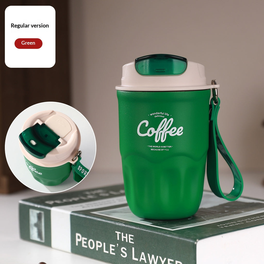 Coupe à café en acier inoxydable haute apparence