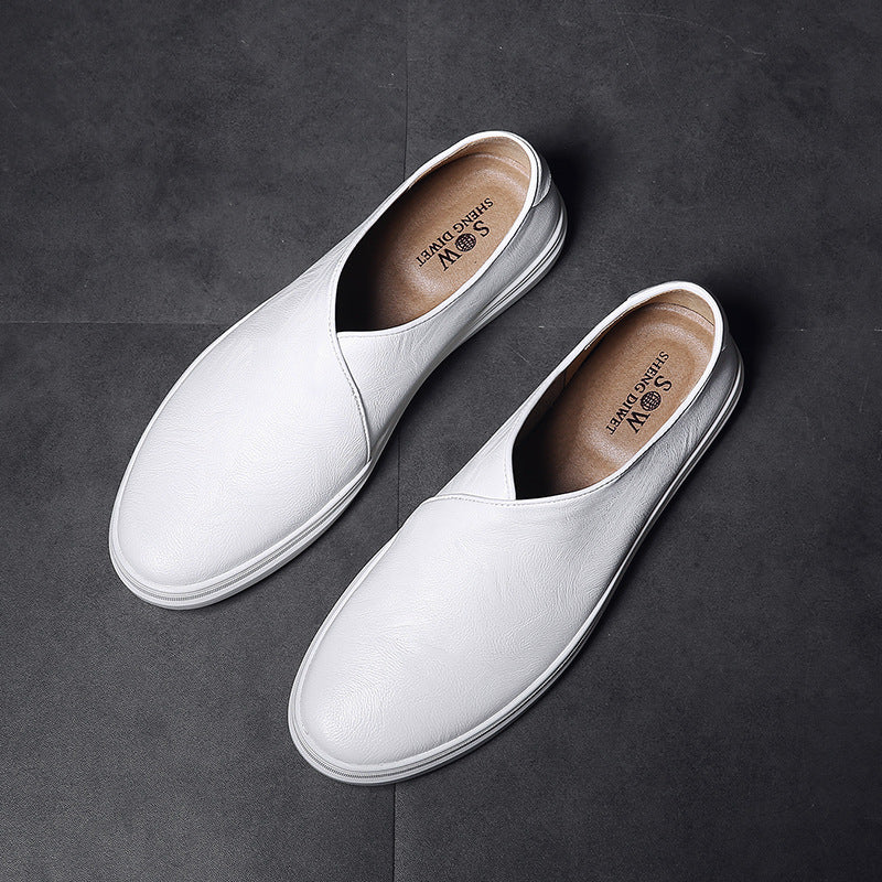 Style Casual Chaussures en cuir Hommes