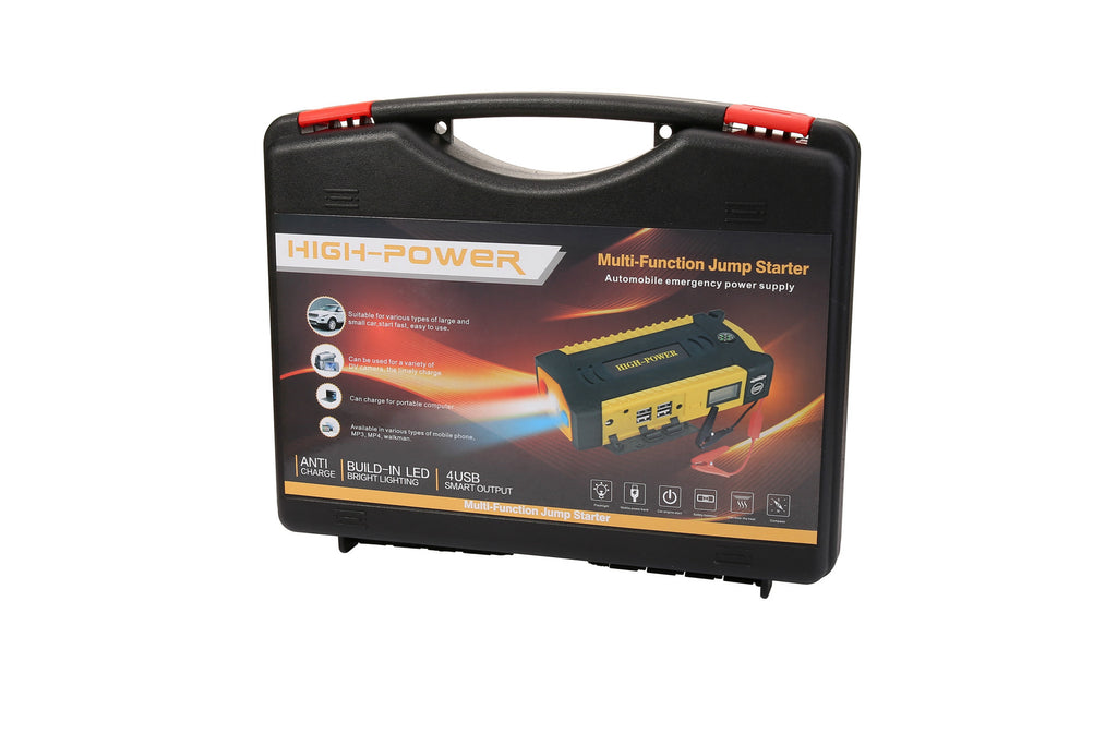 Alimentation de démarrage de secours de voiture multifonction 12V alimentation mobile d'allumage de voiture